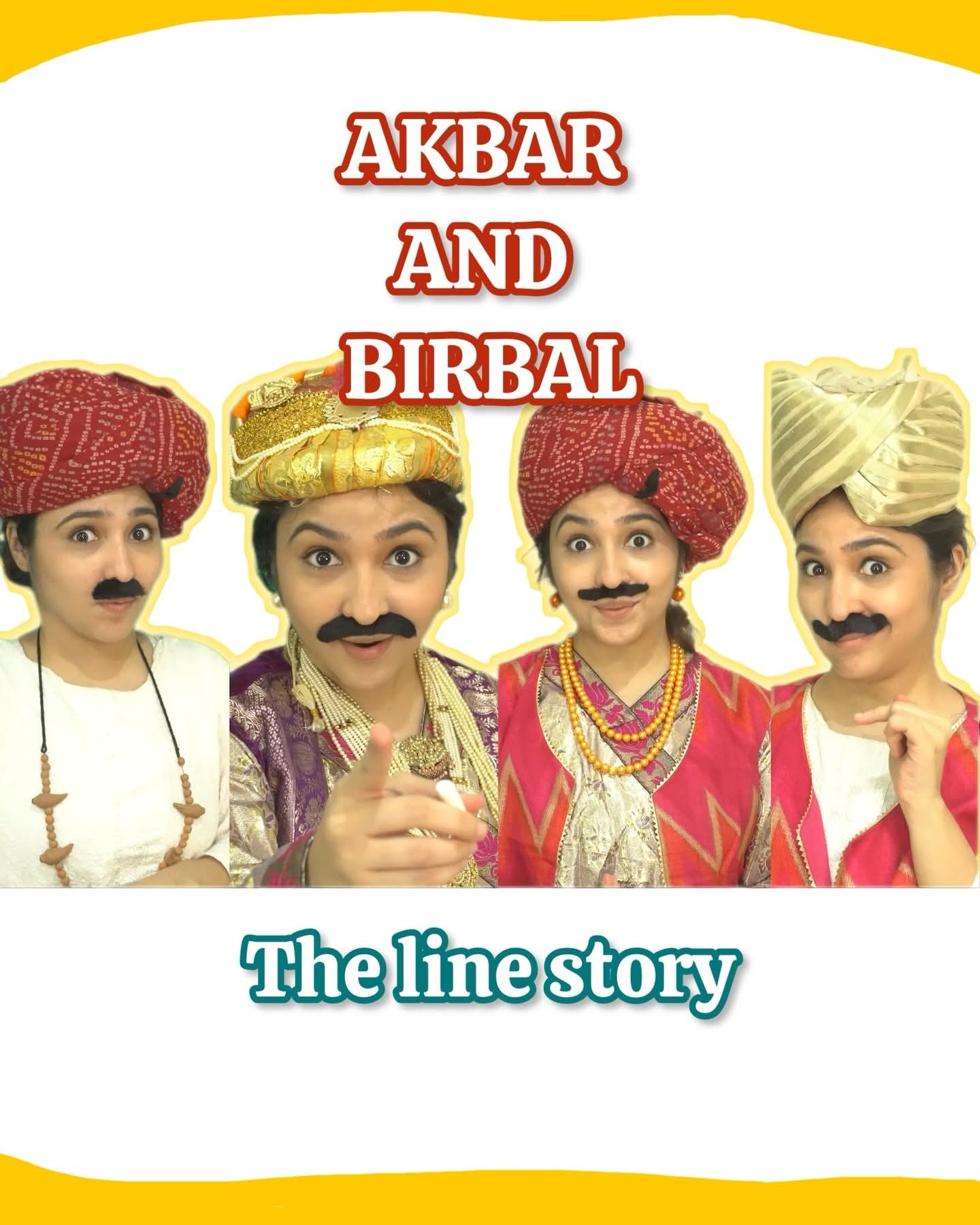 Akbar and Birbal The Line Story artwork