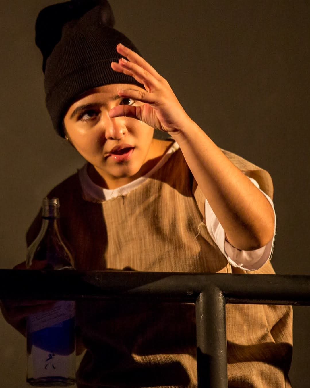 Gauraangi in a character-led theatre performance